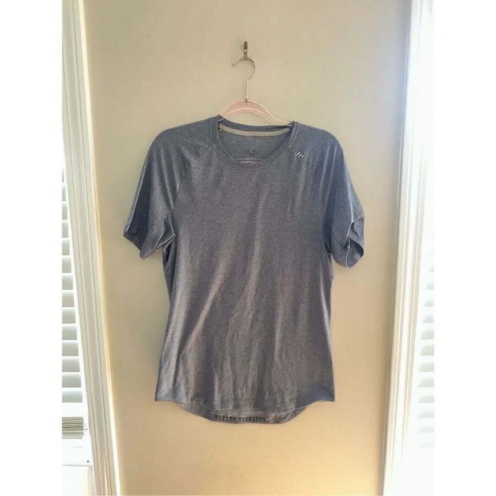 Lululemon Men’s Metal Vent Tshirt Blue Size Small/Medium